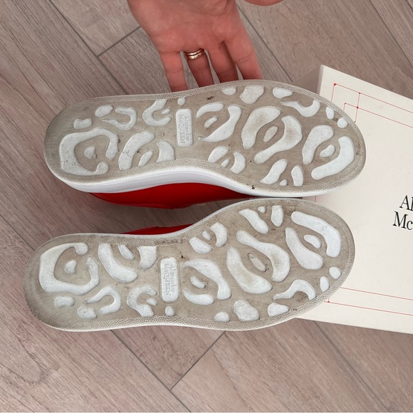 Alexander McQueen Red Sneakers - Picture 5 of 7